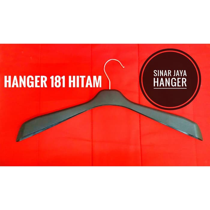 Hanger 181 Warna Hitam / perpcs