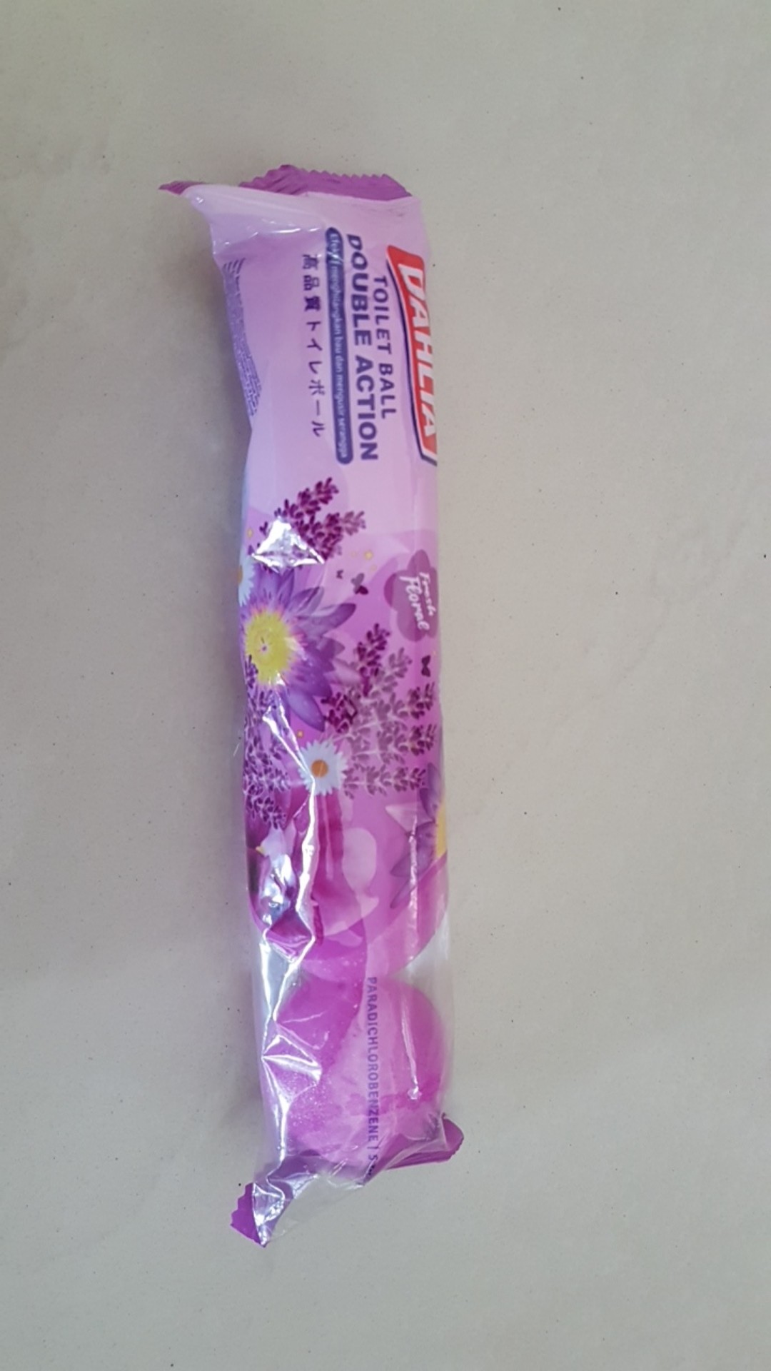 Dahlia Kamper Toilet Ball Fresh Floral [5 Pcs]