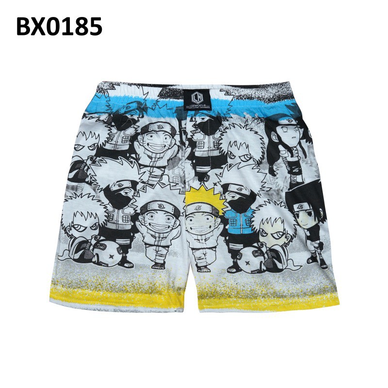 CELANA NARUTO / GROSIR Celana Boxer Distro Murah Sablon Fullprint | Pakaian Dalam Pria Bahan Lembut
