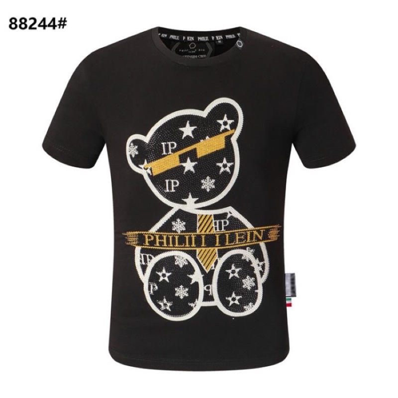 PP24 KAOS T-SHIRT PHILIPP PLEIN FULL SWARROWSKY SKULL TENGKORAK