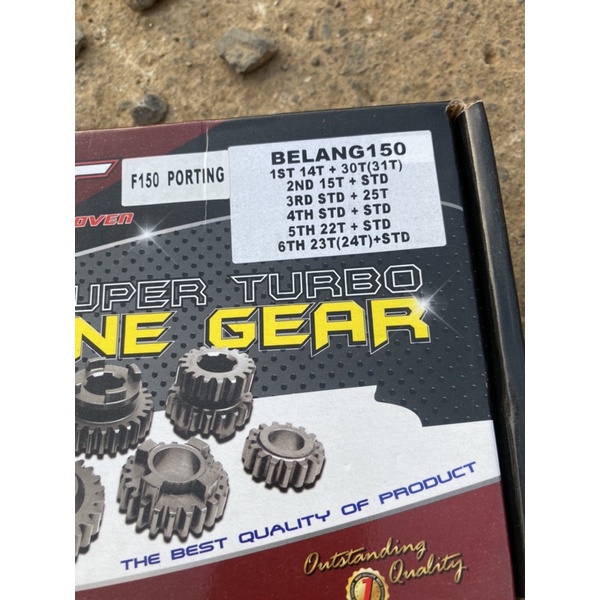 RASIO/GEARBOX SATRIA FU PORTING QTTRACING