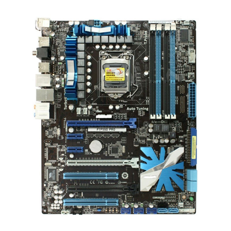 PREORDER ASUS P7P55D PRO LGA 1156 Intel P55 Original Desktop Motherboard DDR3 16GB Core i7 875K i5 6