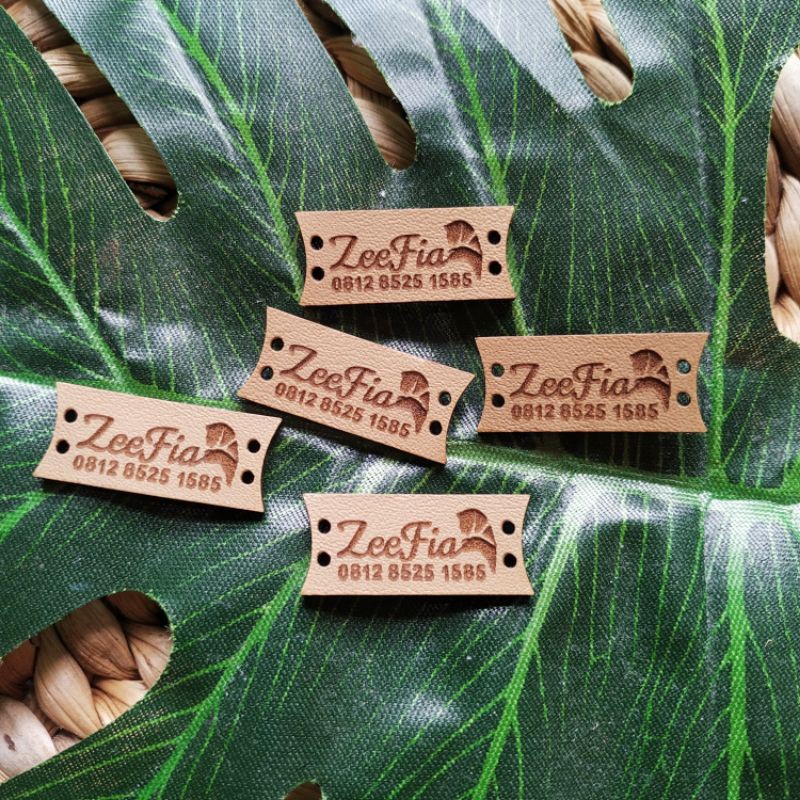 

Label Kulsin label kulit sintetis label tas costum // Kulsin labels synthetic leather labels custom bag labels