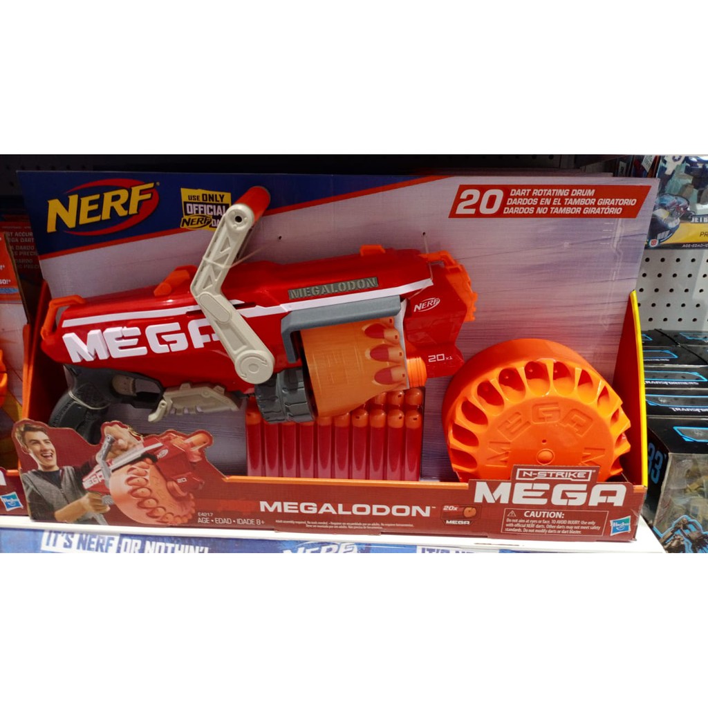 Sale mainan : nerf megalodon