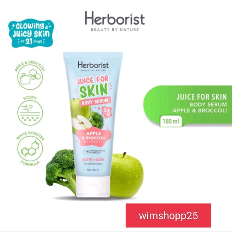 Herborist Juice for skin body serum 180ml original