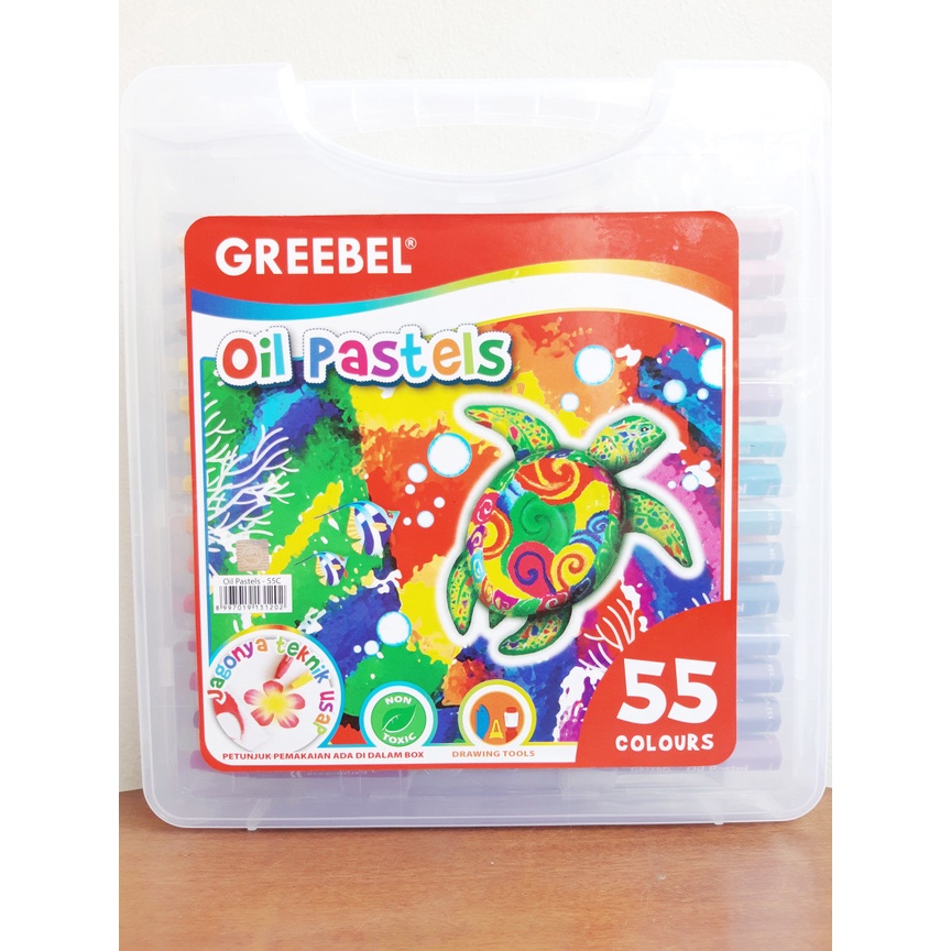 

GREEBEL 55 Crayon / Oil Pastel Grebel 55 Warna