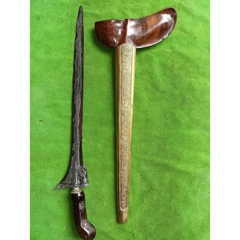 keris jalak ngore pamor Segoro Muncar era Pakualaman tua