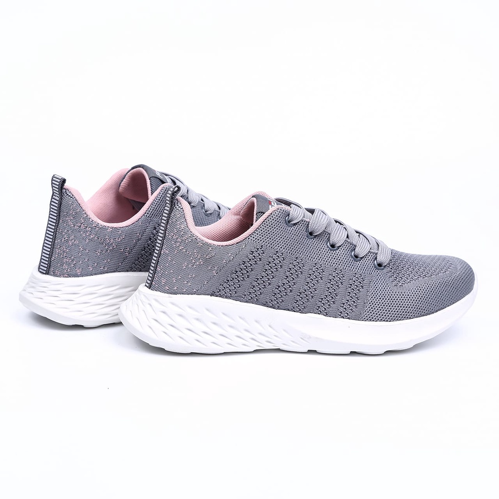 Sepatu Wanita Sports Shoes Olahraga Cewek Shoes Bahan Canvas - C1110