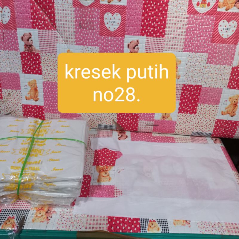 Kantong plastik  kresek 28 putih