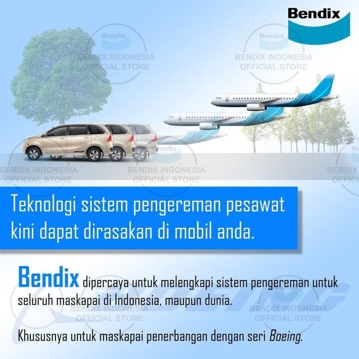 Kampas Rem Corolla ALtis Vios Limo BENDIX Brake Pad DB 1422 GCT