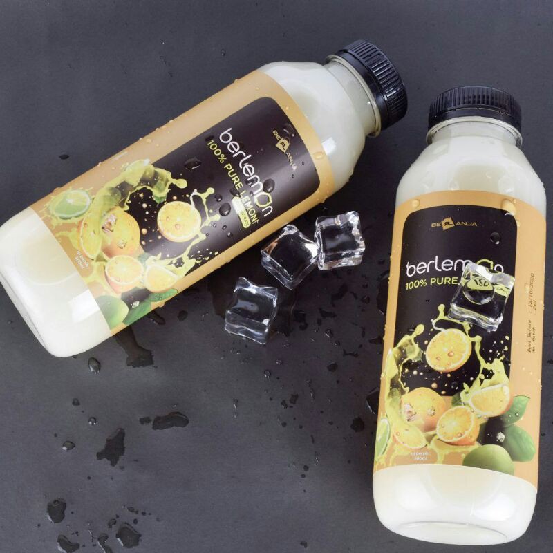 

BERLEMON ISI 500ML lemon peras asli pure 100% lemon asli