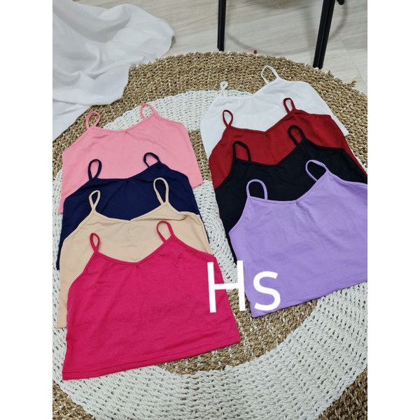 TANKTOP ARA/SINGLET/ATASAN CROP SINGLET/FIT L&amp; XL