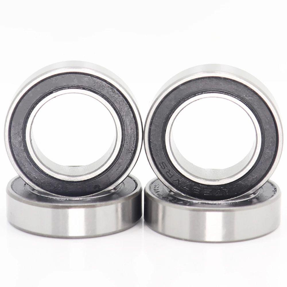 Agustinina Bearing Sepeda Bunga Drum Bearing Sepeda Bagian Perbaikan Bearing 17x28x7mm 17287RS MR17287 Bantalan Bawah