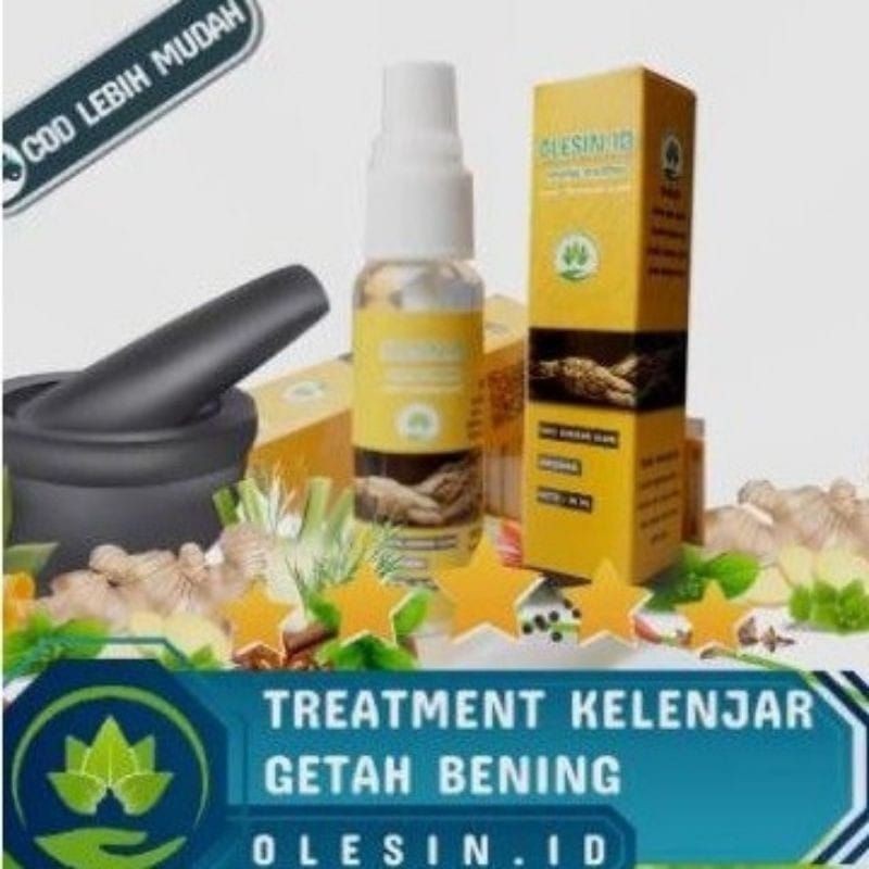 MINYAK GINSENG OLESIN ID ORIGINAL TREATMENT KELENJAR GETAH BENING OLESIN.ID ATASI BENJOLAN