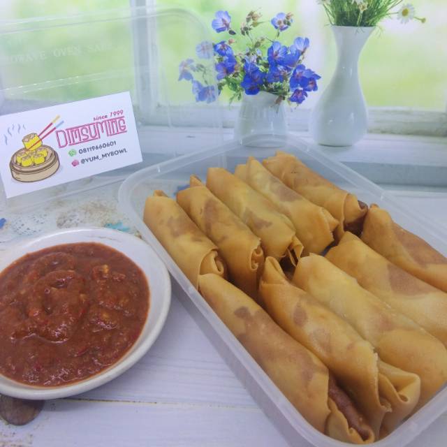 

Lumpia Goreng (isi Ayam Udang) 10pcs