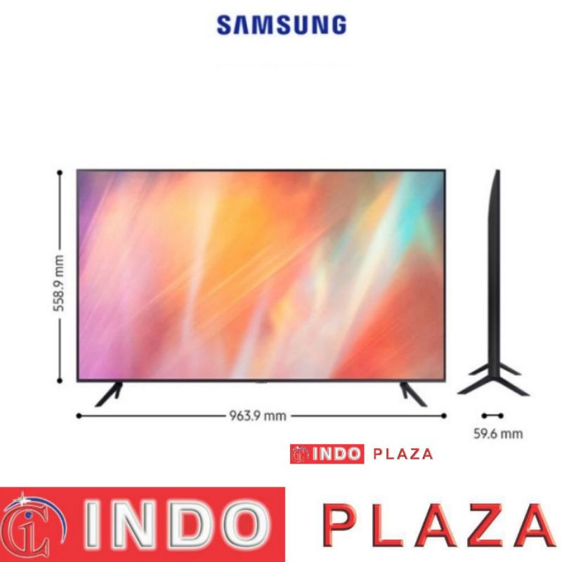 TV SAMSUNG 43 SMART UA43AU7000 4K CRYSTAL UHD  (khusus Medan)