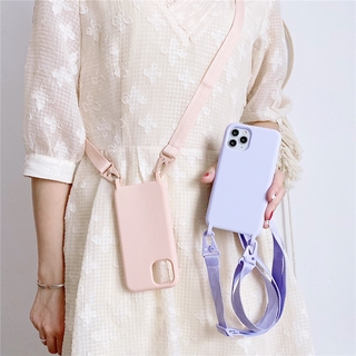 Crossbody Necklace Holder Phone Case For iPhone 12 12Pro