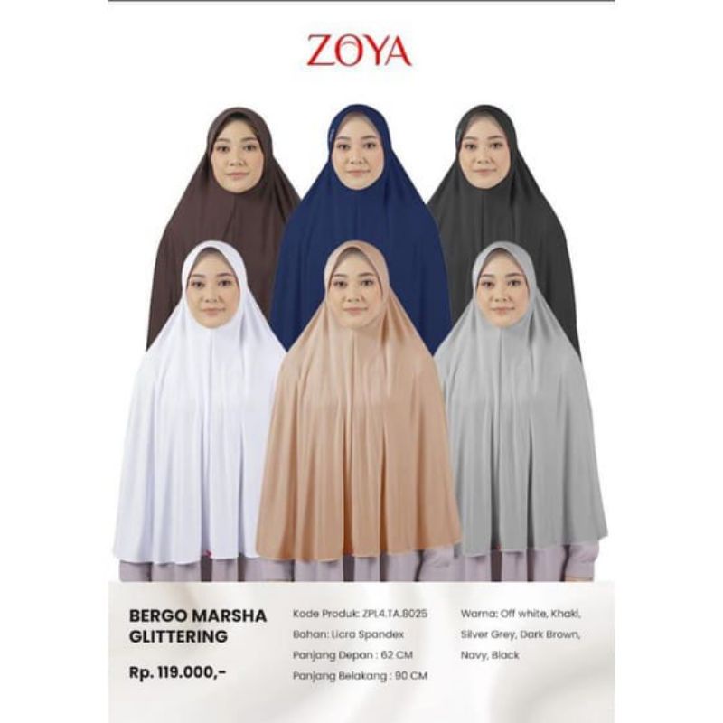 Bergo Marsha Glittering Zoya
