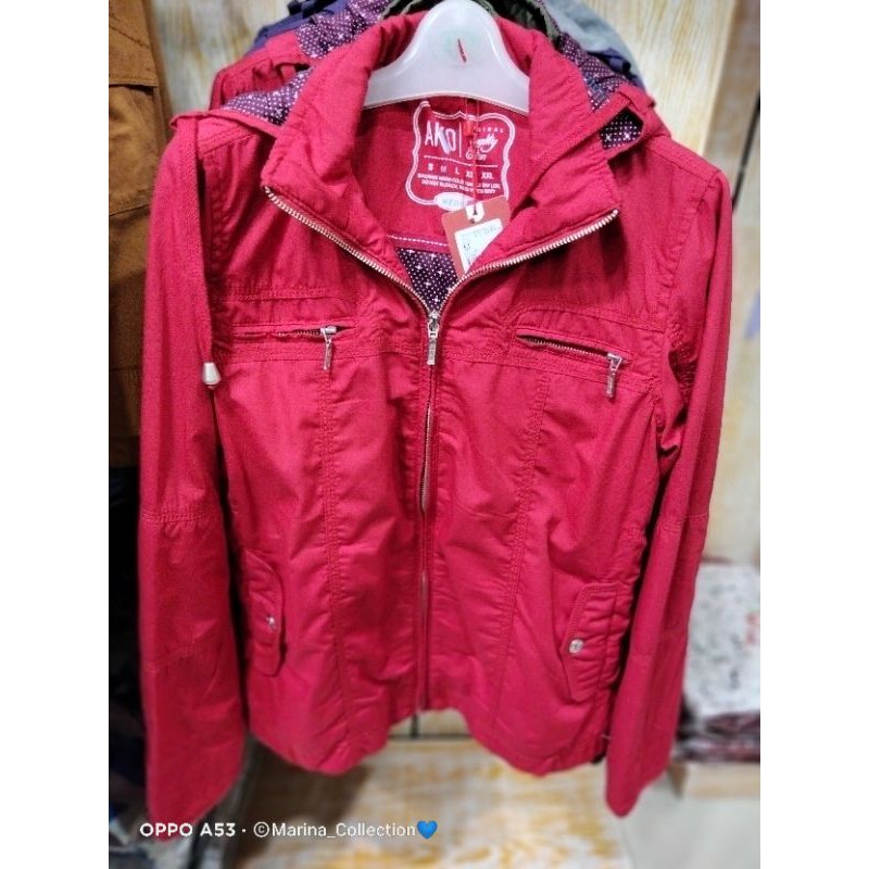 JAKET PARKA WANITA AKO JEANS ORIGINAL