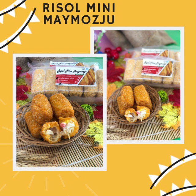 

Risol Mini Maymozju Mayo Moza Keju isi 12