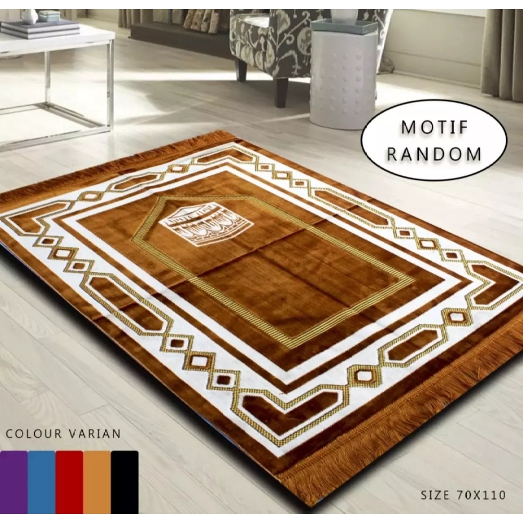 SAJADA/SAJADAH TIRKI/SAJADAH DEWASA UKURA 110X70/PERLENGKAPAN SHOLAT/SAJADAH SHOLAT