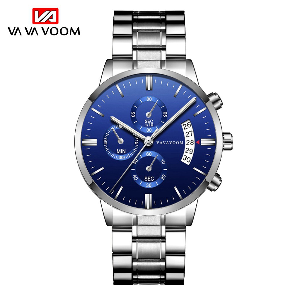 Vava Volan214 Stainless Steel Quartz Analog Business Watch