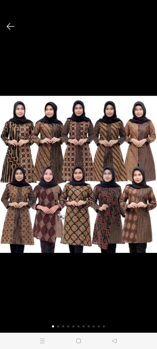 #cod | Batik Tunik M - Jumbo