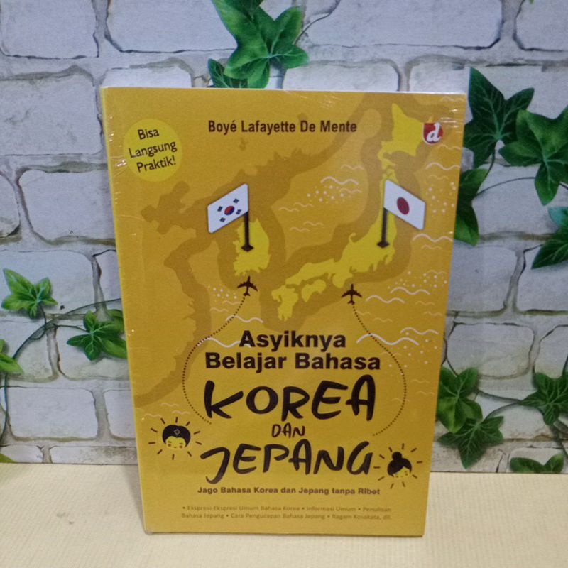 Jual Buku Asyiknya Belajar Bahasa Korea Dan Jepang Shopee Indonesia
