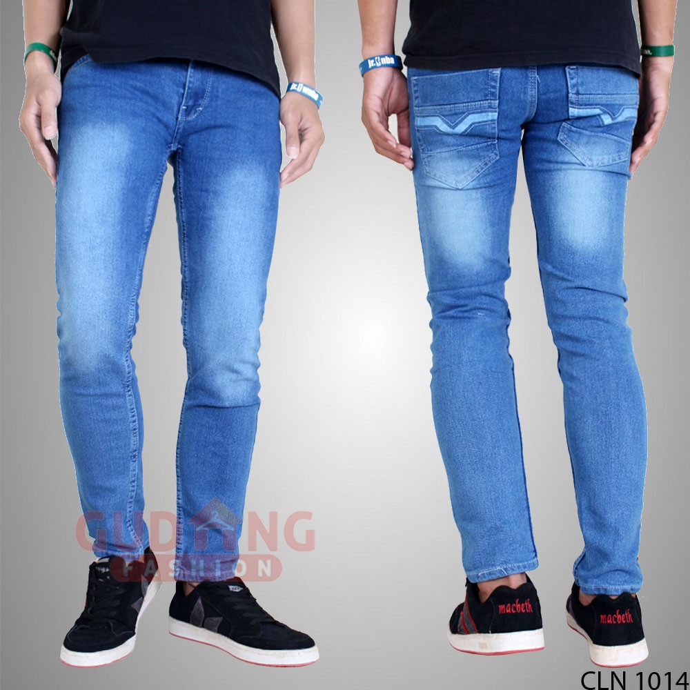 Celana Panjang Jeans Cowok Terbaru - CLN 1014