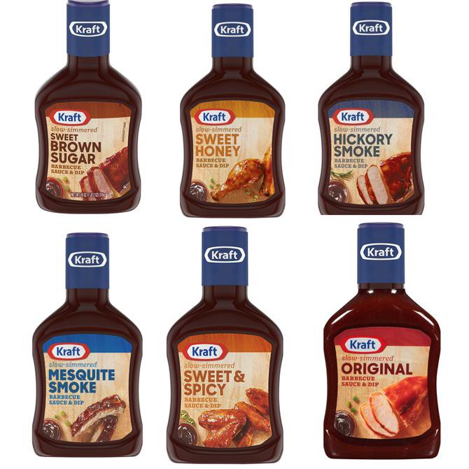 

PROMO !!! Kraft BBQ Sauce - Bumbu barbecue kraft - Hickory Smoke