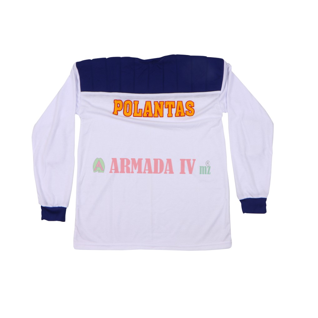 Kaos Phh Busa Lengan Panjang Polantas Putih/Biru
