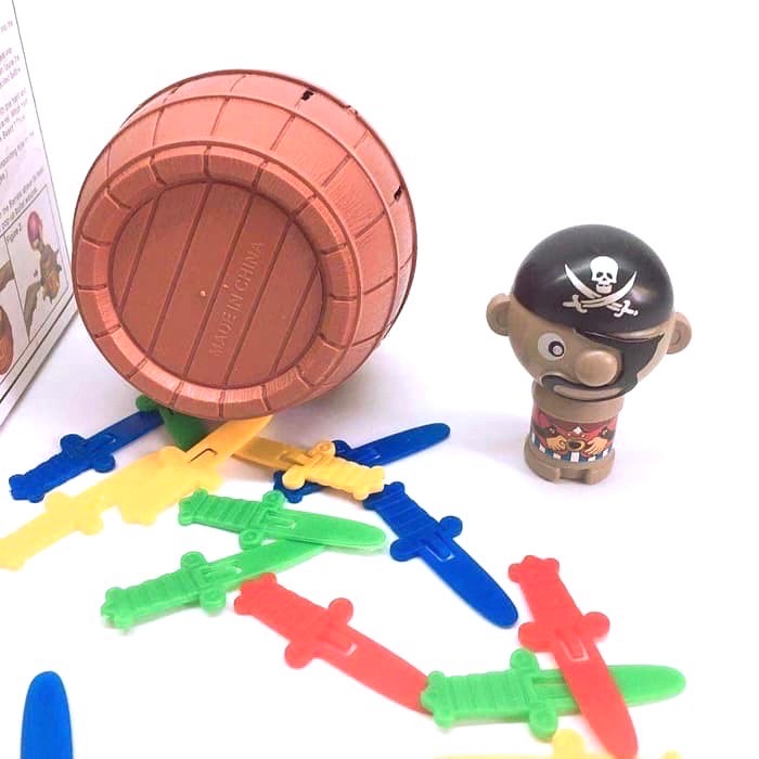 mainan jumping pirates gentong toys game board bajak laut pirate jumping funny games pirates roulette