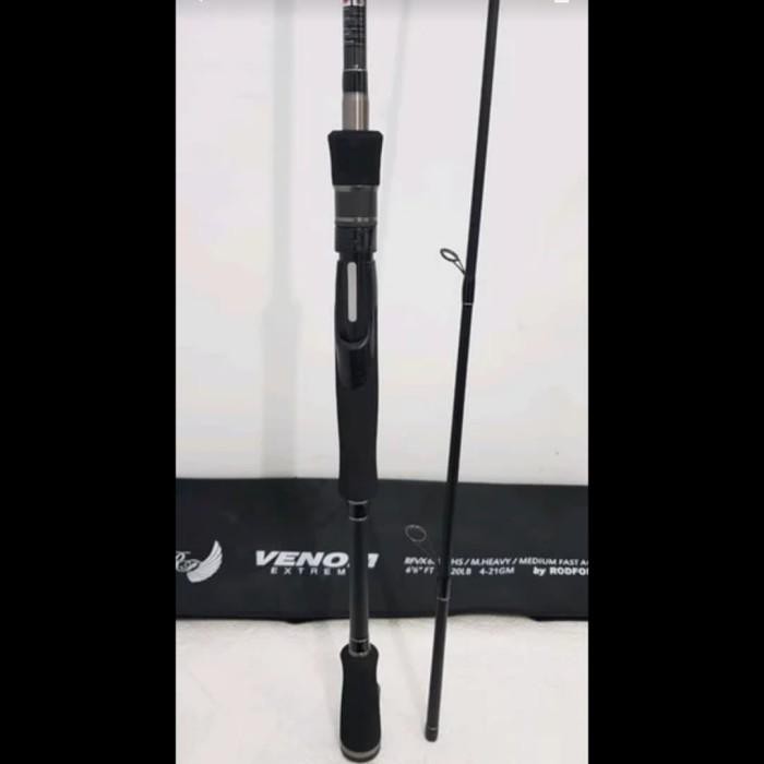 alat pancing mantul habis joran rod ford venom extreme 662 mhs 8-20 joran spinning