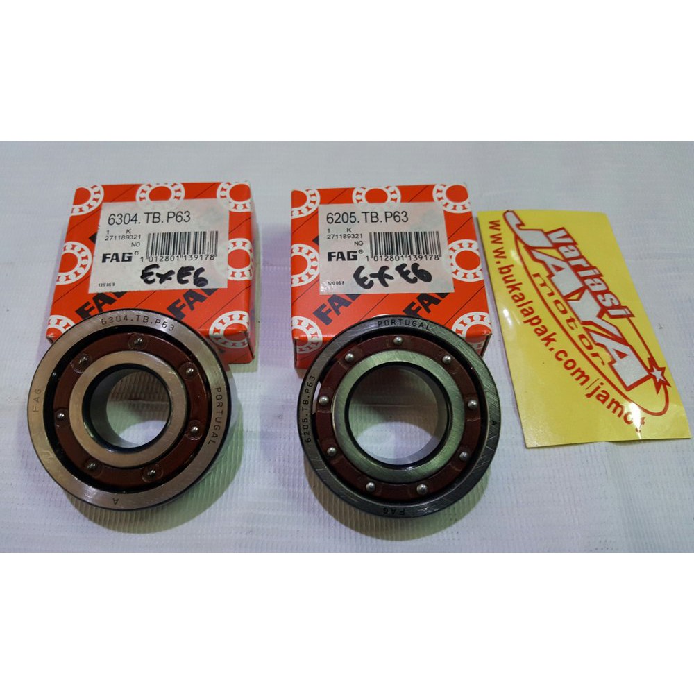 Bearing FAG Portugal Ceramic Rx King  6205   6304 TB P63 Limited