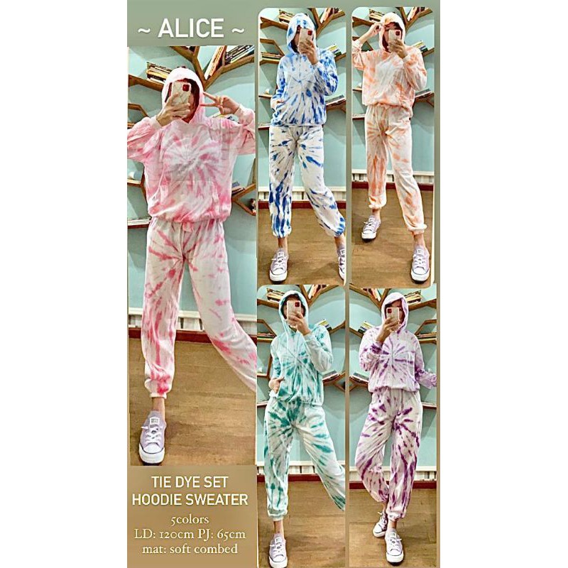 Tiedye set | Hoodie tieday