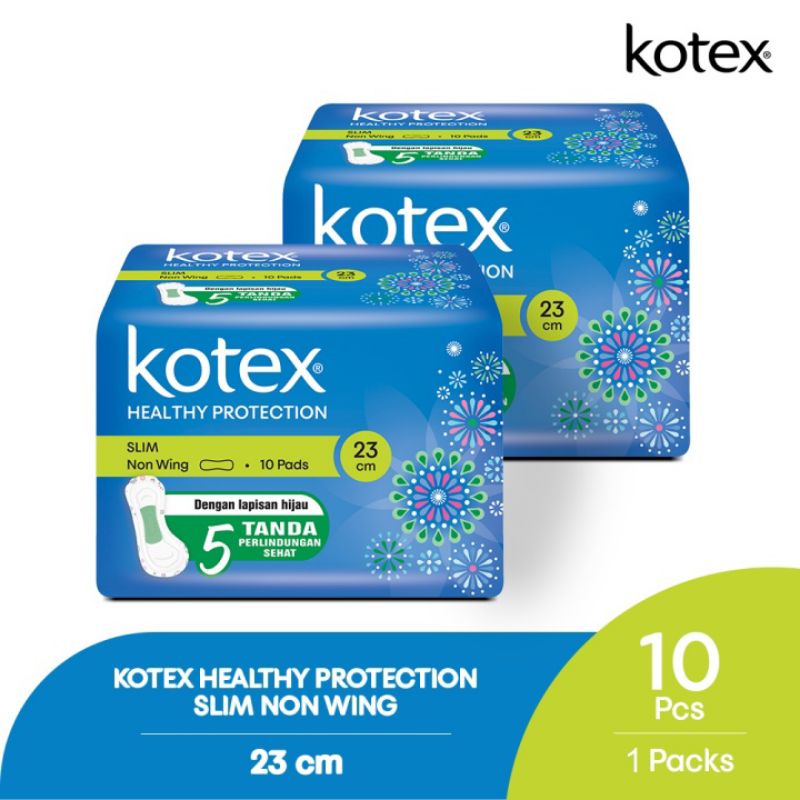 KOTEX HEALTHY PROTECTION SLIM NON WING - 10S