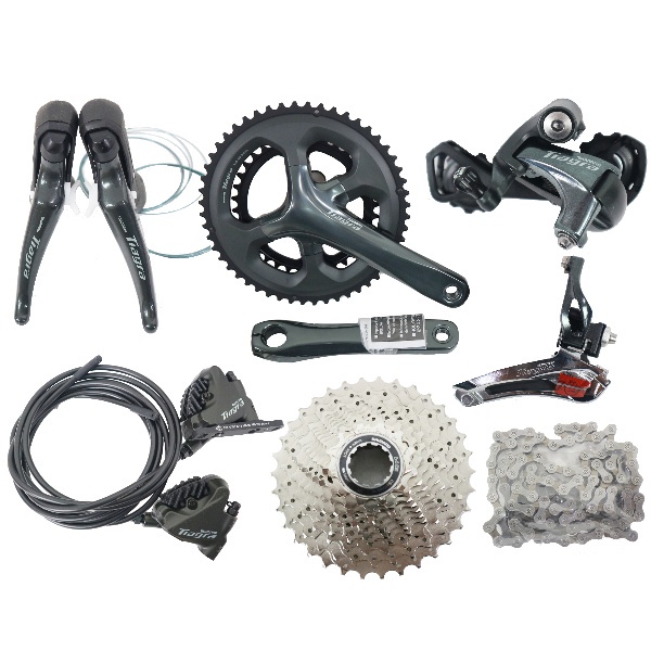 Groupset Sepeda - Shimano Groupset Tiagra 4720 (Tanpa BB dan Rotor)