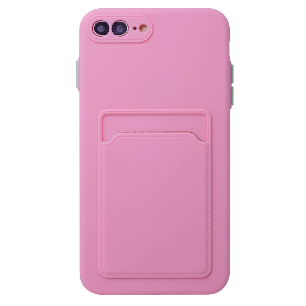 Oppo Reno 2F/ Z | Reno 4 4G | Reno 5 4G Softcase TPU Pocket Matte Case Lensa Kartu