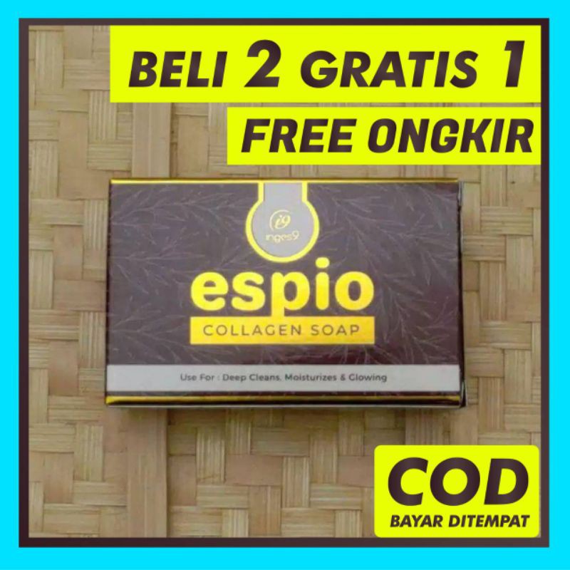 Espio Collagen Soap Sabun Espio Sabun Original Pemutih Wajah Penghilang Jerawat BPOM