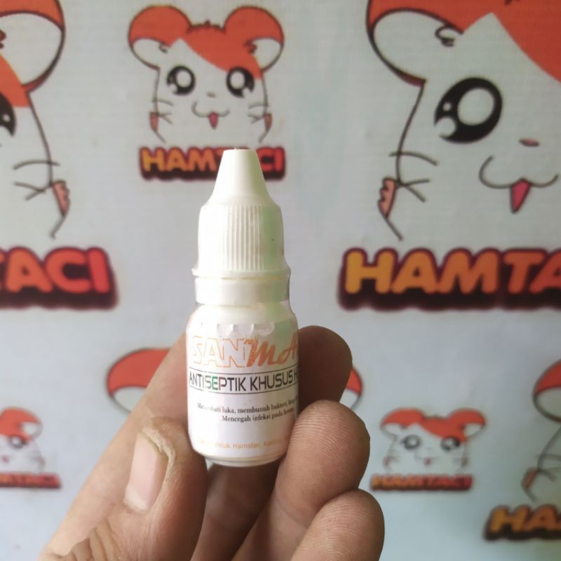 SANMAX OBAT LUKA &amp; INFEKSI HAMSTER/MARMUT/KELINCI/GERBIL BY HAMTACI