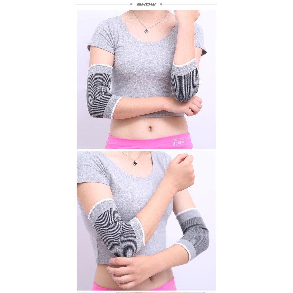Aolikes 7246 Elbow Sleeve Brace Support Elastic Pelindung Siku Tangan