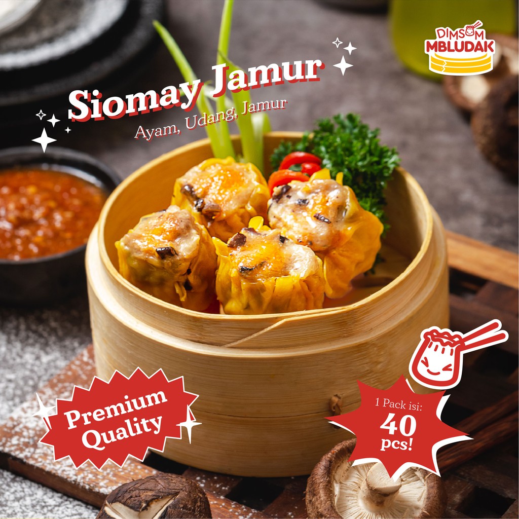 

Dimsum Siomay Jamur 100% HALAL