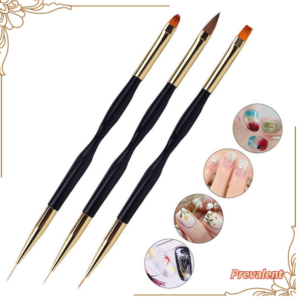 Preva 1PC Brush Pen Liner Untuk Gambar Hiasan Nail Art Akrilik DIY