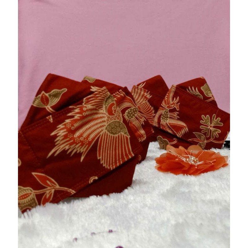 Masker 3D Batik Dharmawanita Persatuan (DWP)