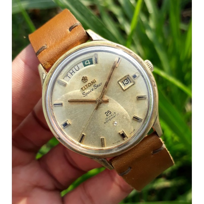 Jam Tangan Titoni Space Star President Automatic Original Rare Vintage