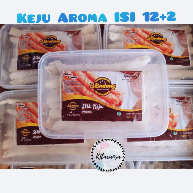 

Keju Aroma 3Bintang/Stick Keju/Keju