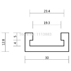 Dijual T tracks T slot Miter Track Jig for Router   Table Saw 800mm 31 5inch Murah