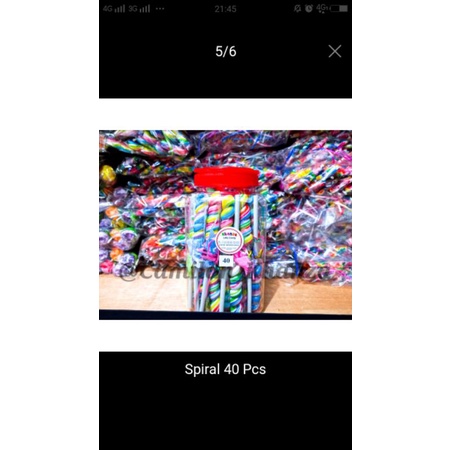 

permen lolipop spiral