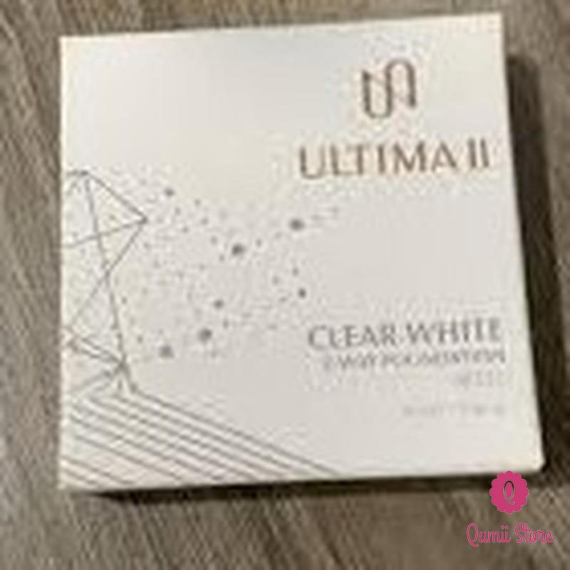 Ultima Ii Clear White Refill 2 Way Foundation Bedak Murah