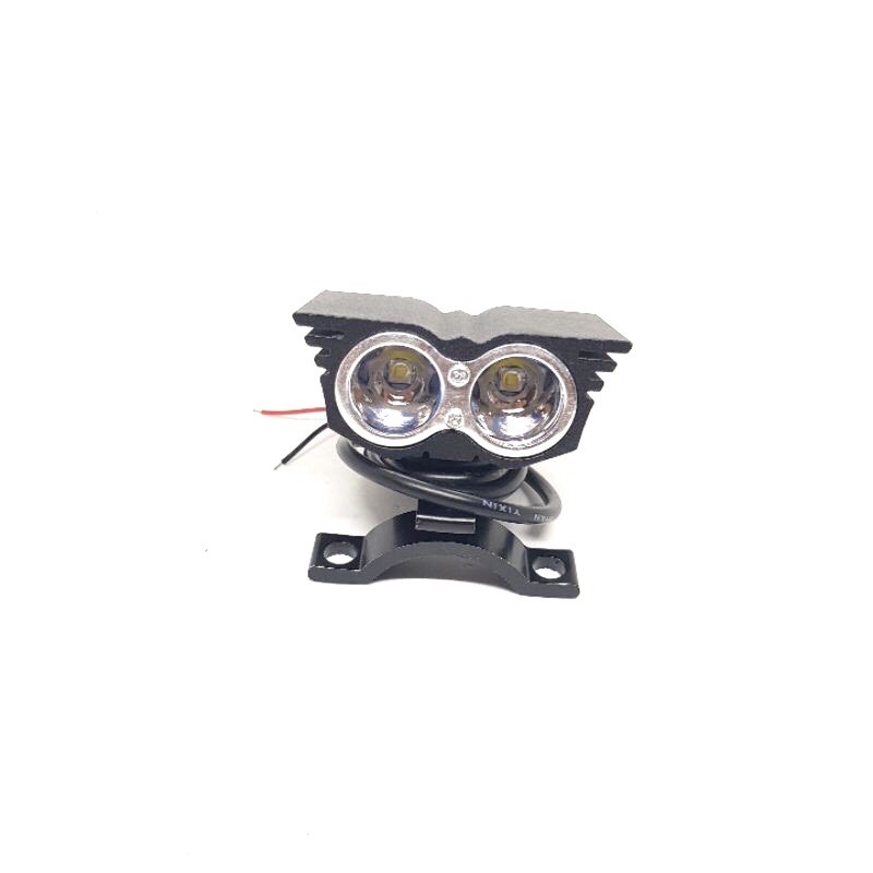 LAMPU TEMBAK OWL MATA 3 mata 2 lampu sorot LED UNIVERSAL ALL MOTOR LAMPU TEMBAK MINI OWL LED TERANG